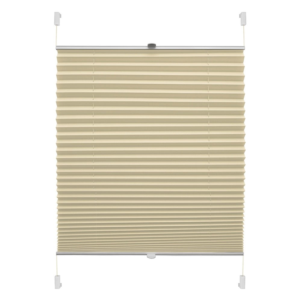 Béžová roleta 80x150 cm Plisé Verona – Gardinia