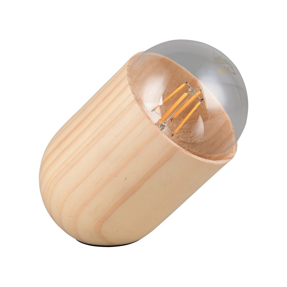 Béžová stolová lampa (výška  13,5 cm) Nara – Reality