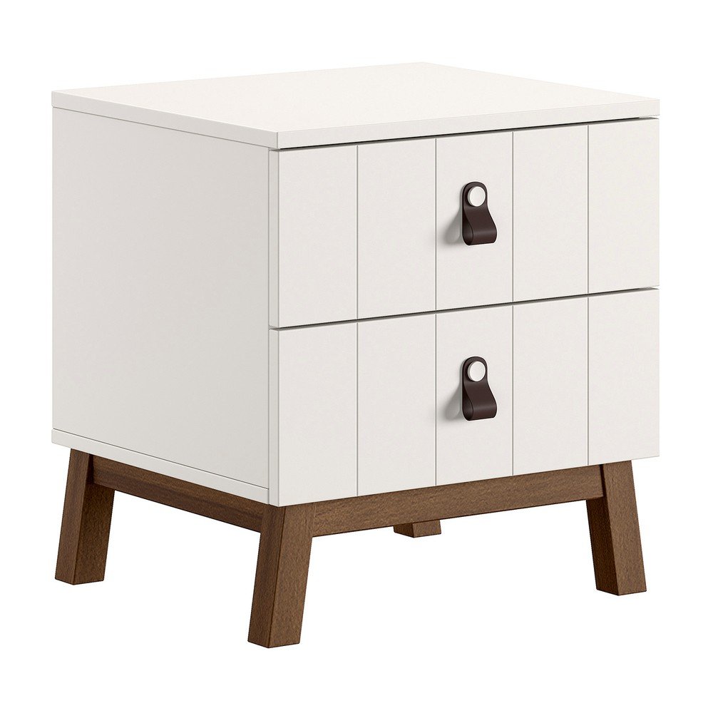 Béžový detský nočný stolík Sezane – Vipack