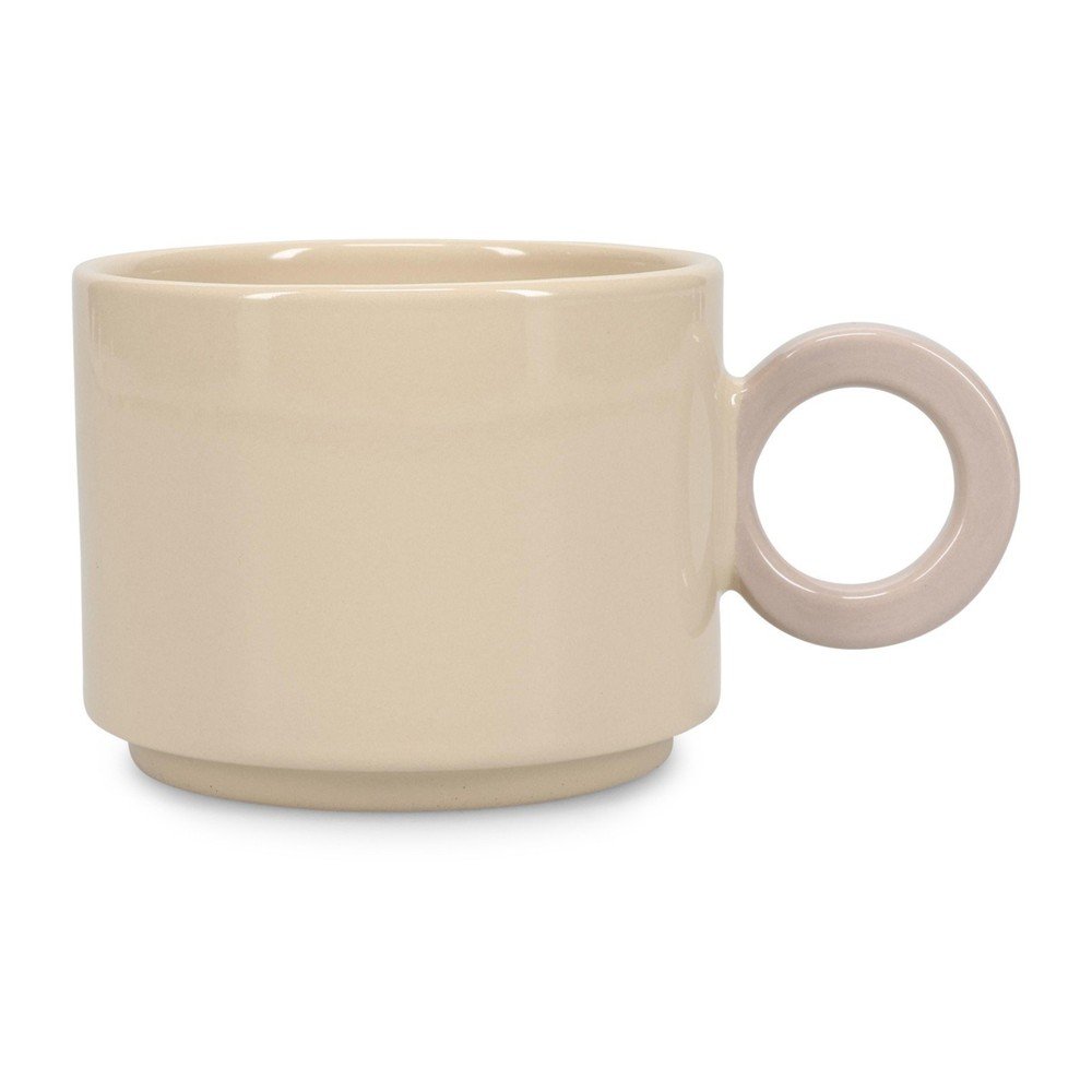 Béžový kameninový hrnček 280 ml Lou – ONA