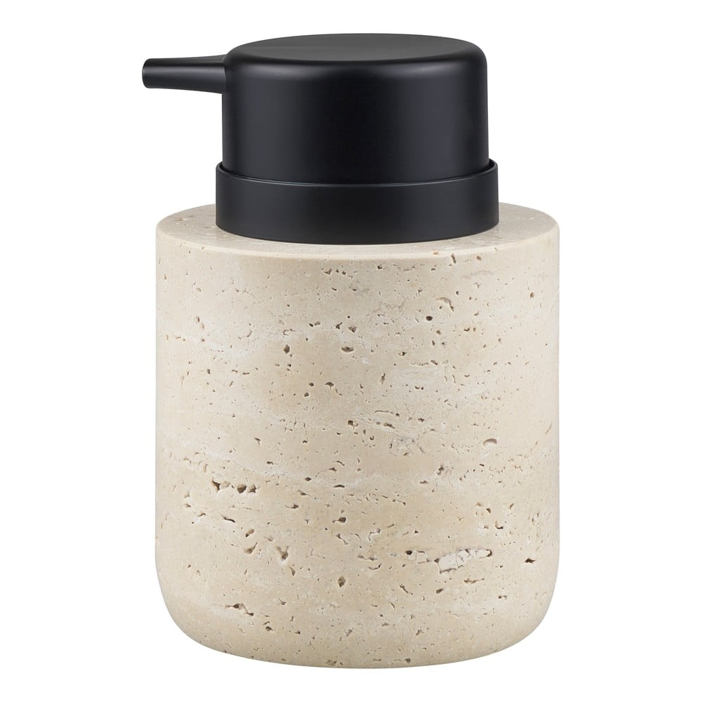 Béžový kamenný dávkovač mydla 250 ml Travertine – Mette Ditmer Denmark