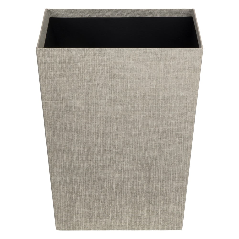 Béžový kancelársky odpadkový kôš Sofia Canvas Paper Laminate – Bigso