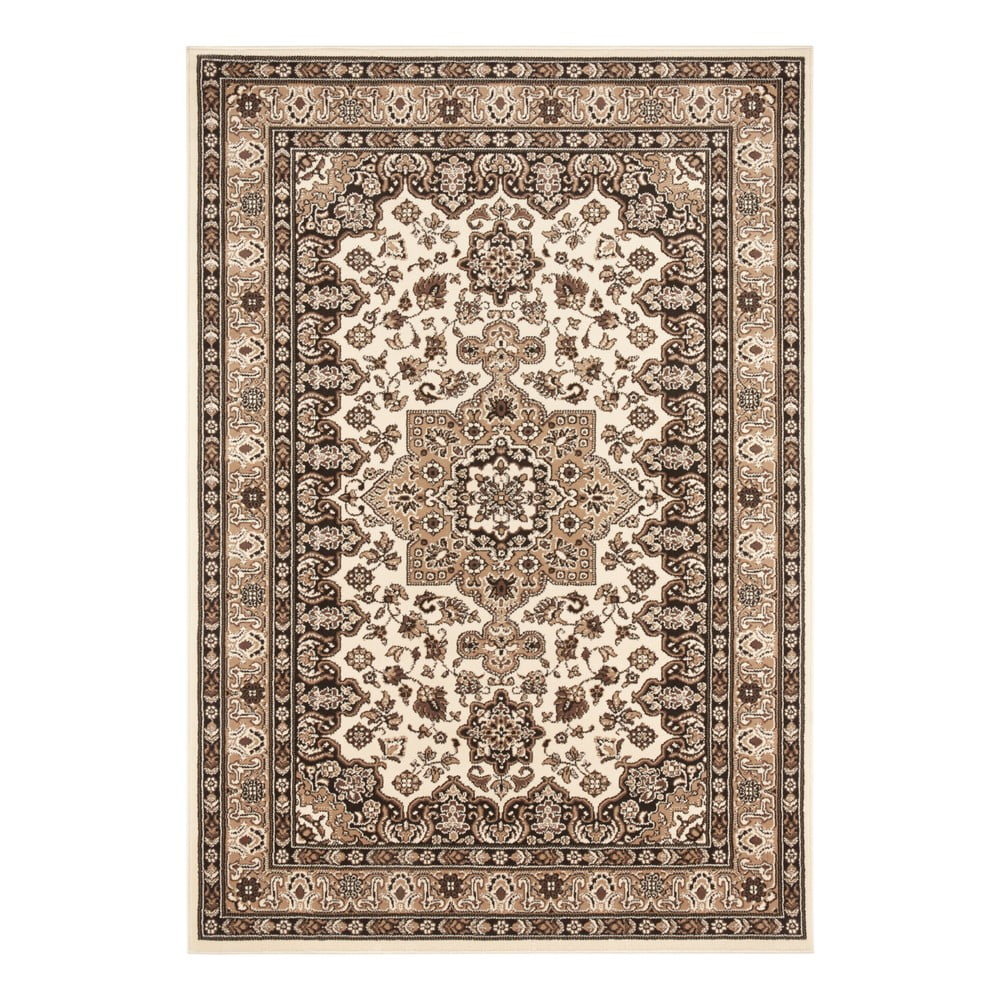 Béžový koberec Nouristan Parun Tabriz, 200 x 290 cm