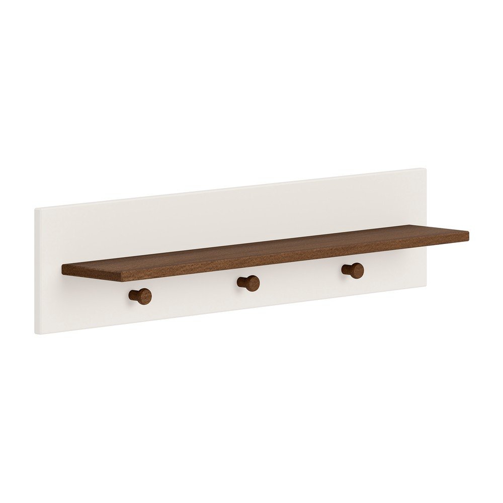 Béžový nástenný detský vešiak 80x18 cm Sezane – Vipack