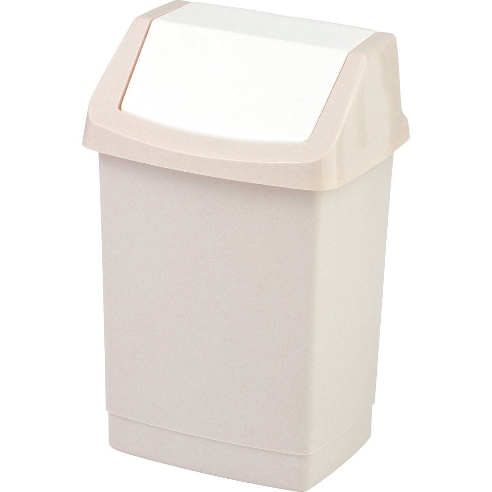 Béžový plastový odpadkový kôš 25 l Click-It – Curver