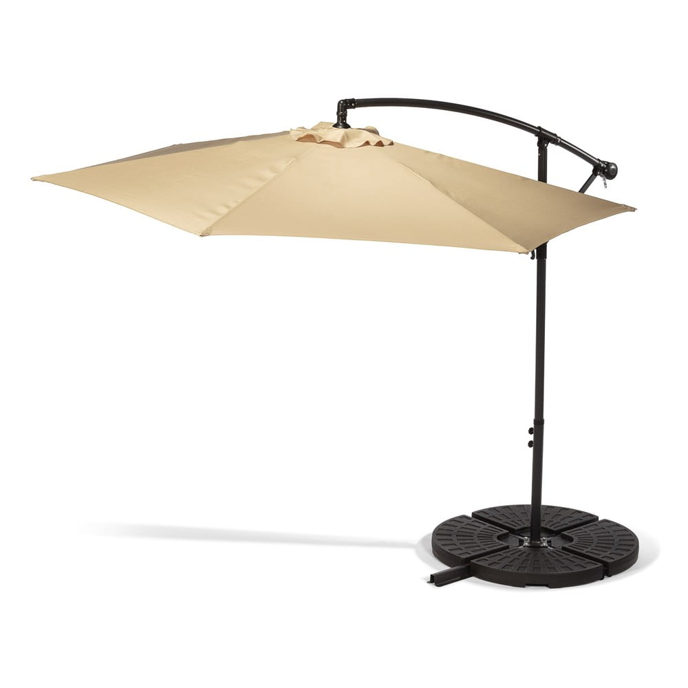 Béžový slnečník ø 300 cm Happy Sun – Bonami Essentials