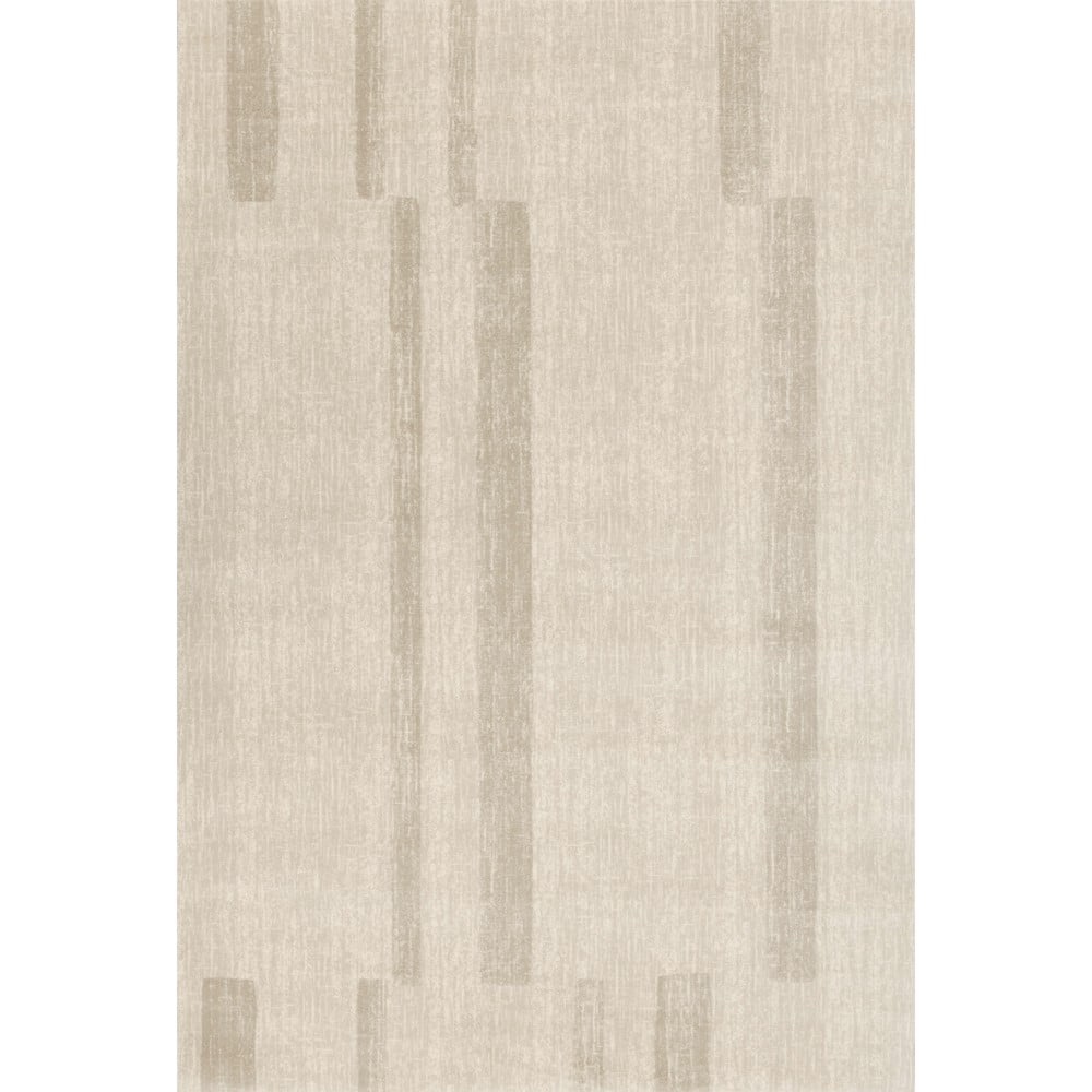 Béžový vlnený koberec 200x300 cm Agnus Brush Lines – Agnella
