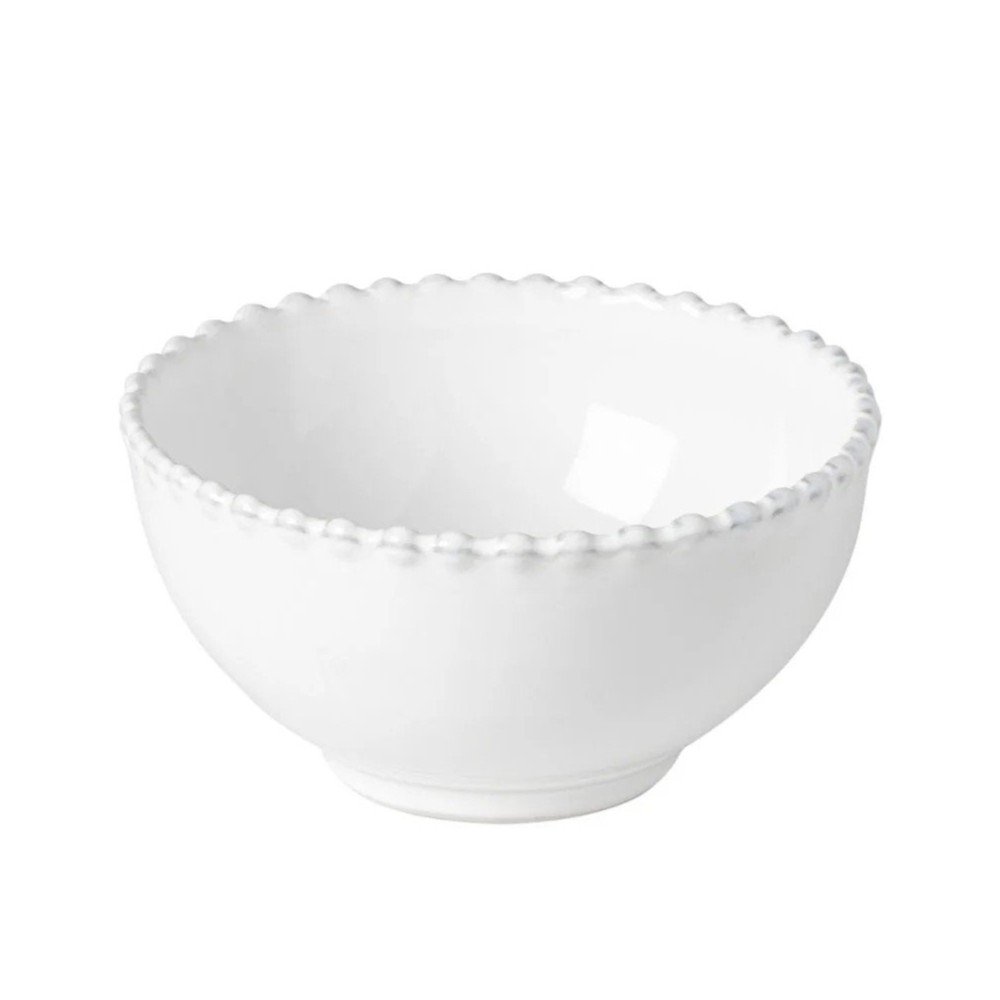 Biela kameninová miska Costa Nova Pearl, ⌀ 13 cm