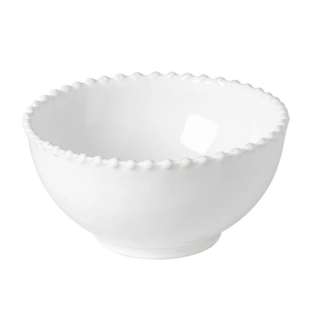 Biela kameninová miska Costa Nova Pearl, ⌀ 16 cm
