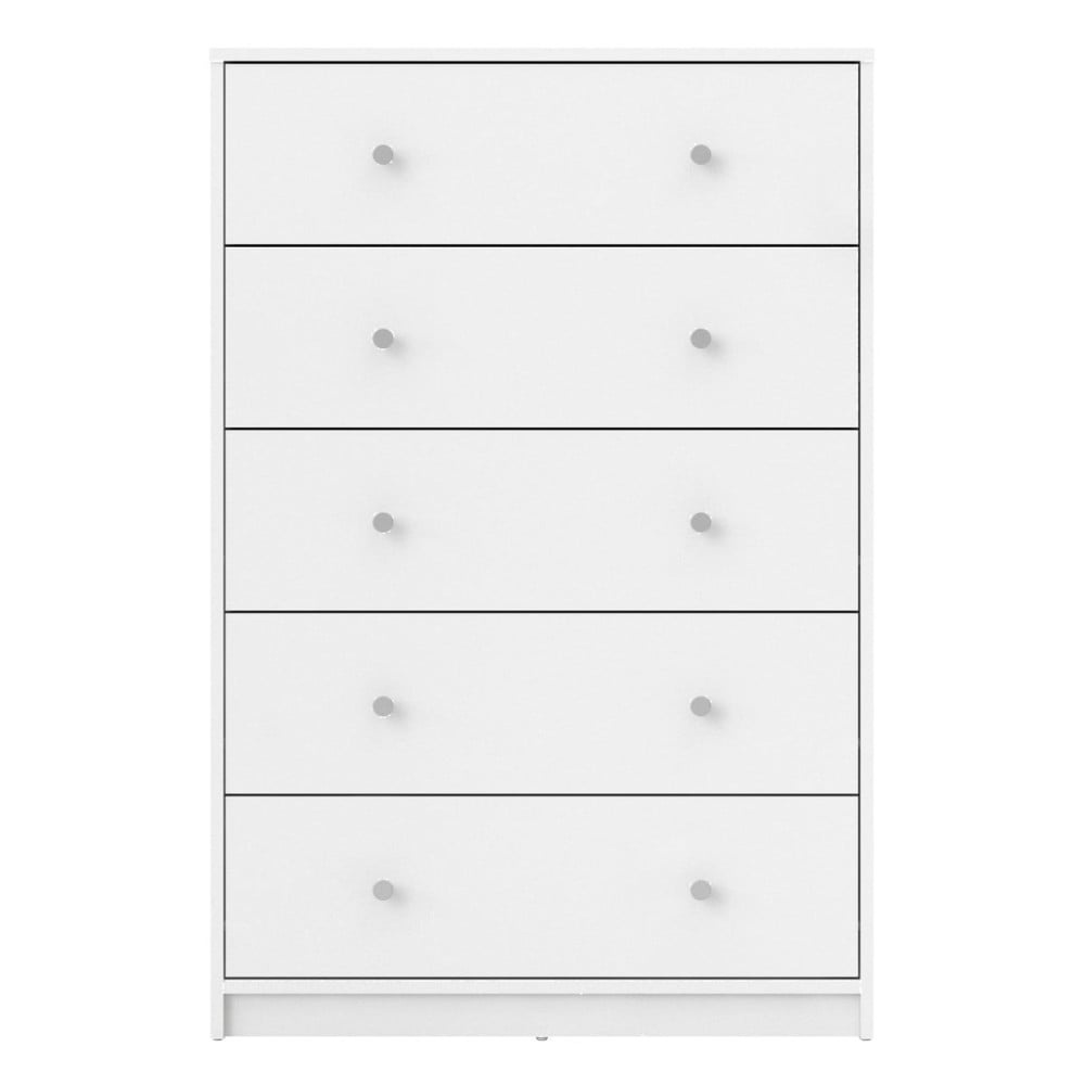 Biela komoda 72x108x30 cm May – Tvilum
