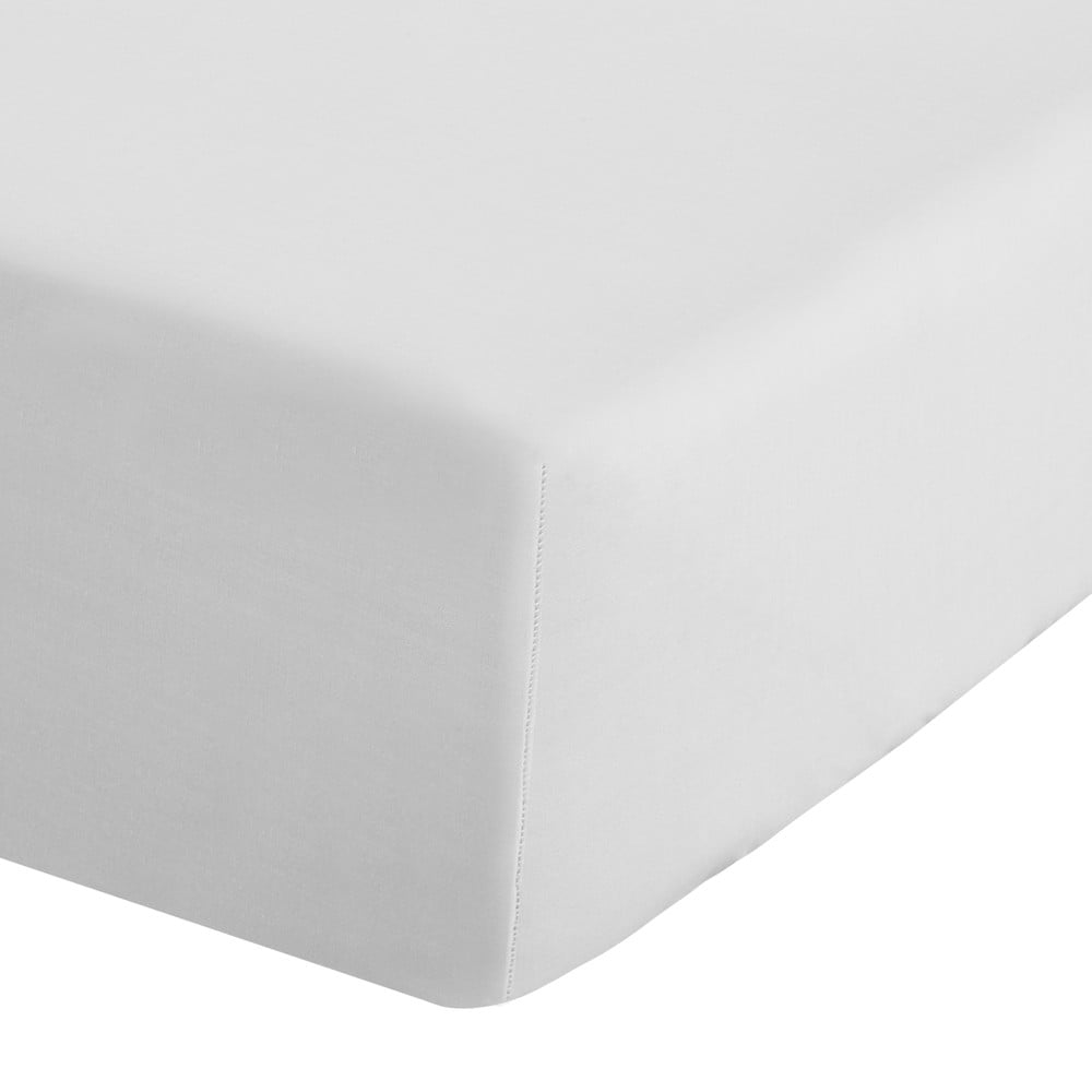 Biela napínacia perkálová plachta 150x200 cm Easy Iron Percale – Catherine Lansfield