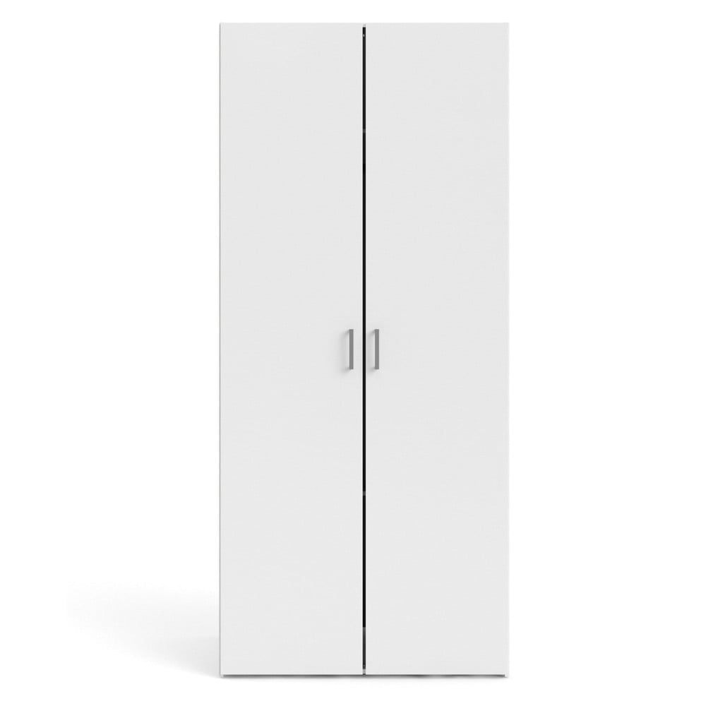 Biela šatníková skriňa 78x175 cm Space – Tvilum