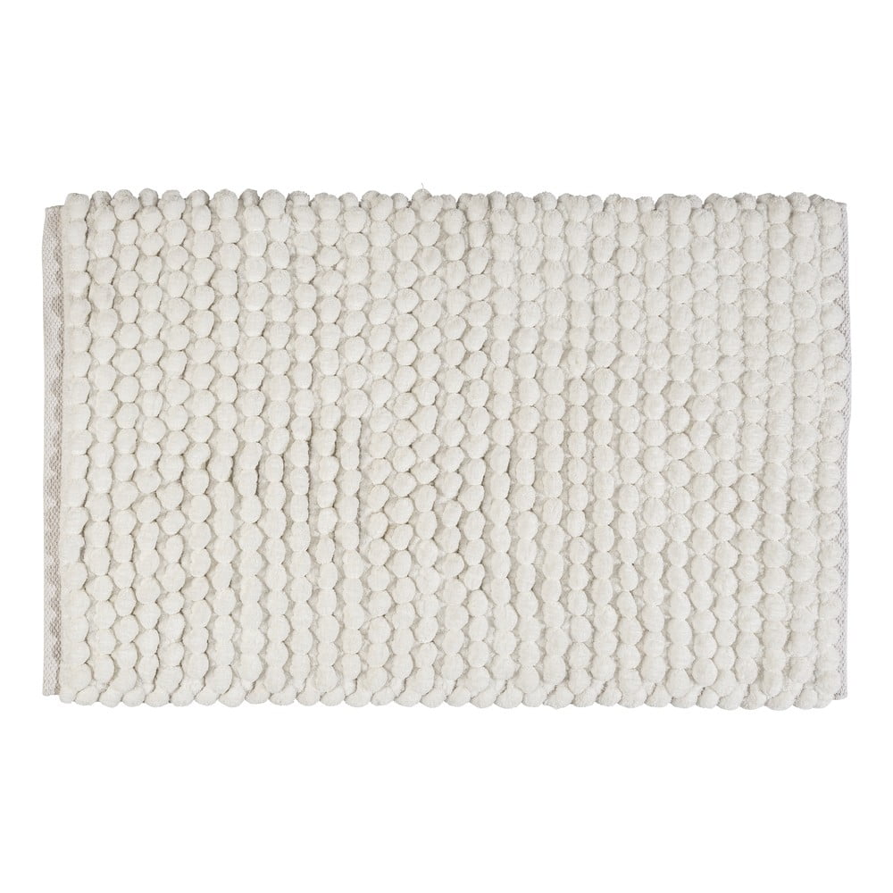 Biela textilná kúpeľňová predložka 50x80 cm Solivo – Wenko