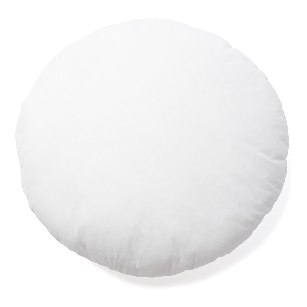 Biela výplň do vankúša Kave Home Fluff, ø 45 cm