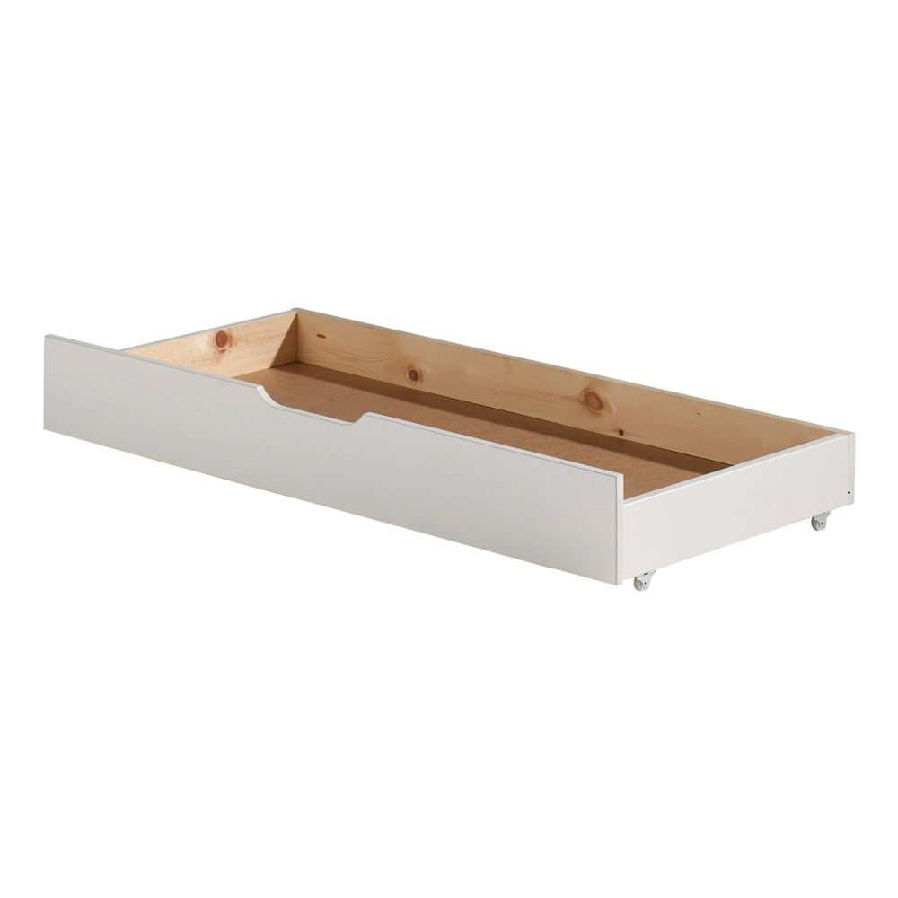 Biela zásuvka pod detskú posteľ 90x140 cm Jumper – Vipack