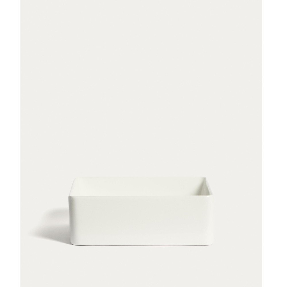Biele keramické umývadlo 36,5x36,5 cm Ovara – Kave Home