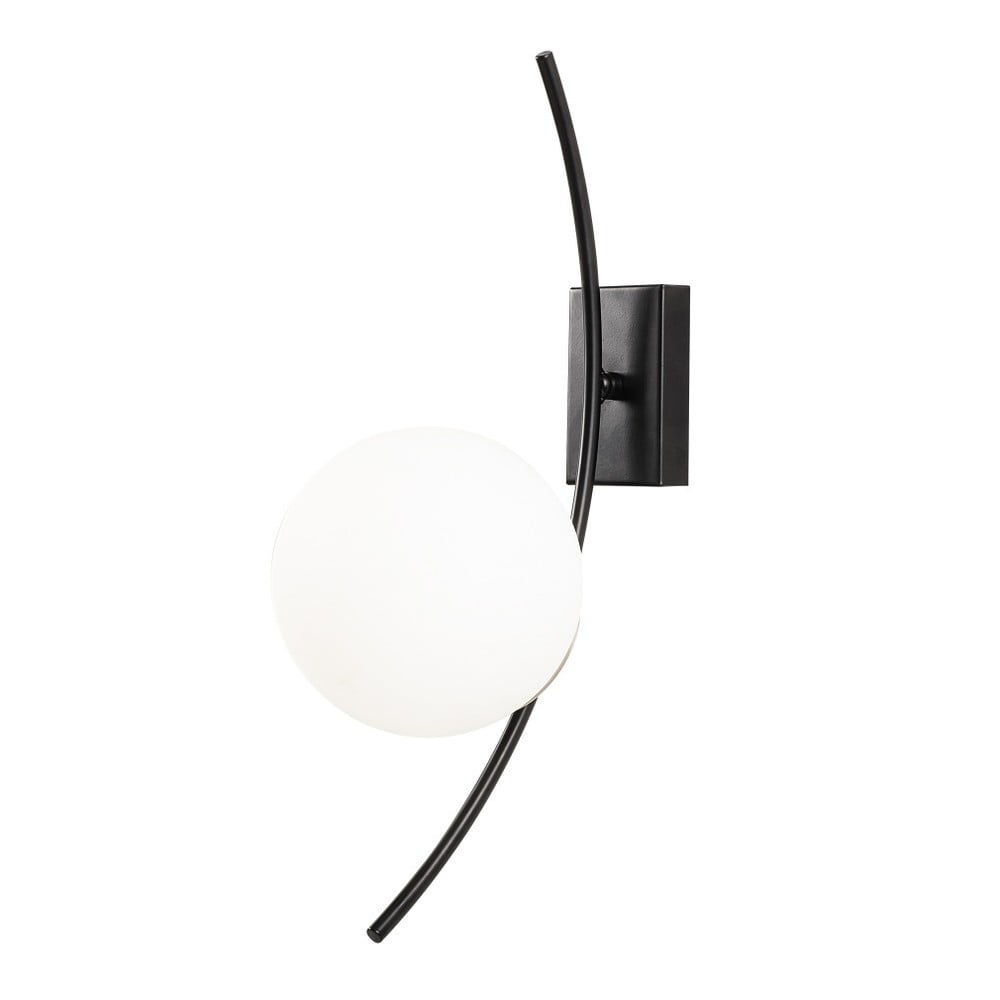 Biele/čierne nástenné svietidlo Hilal – Opviq lights