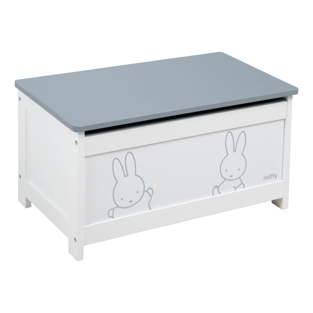 Biely detský úložný box 60x32x30 cm Miffy – Roba
