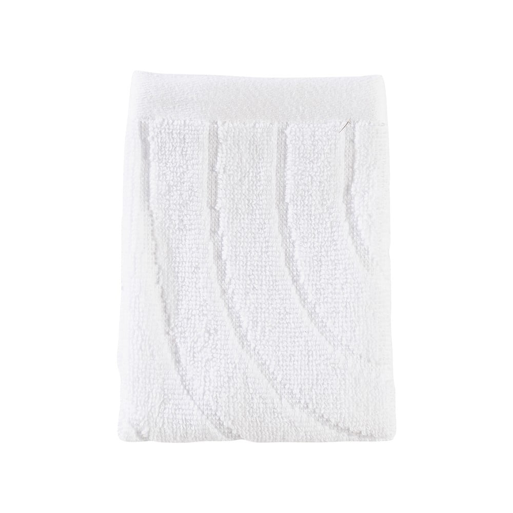 Biely froté bavlnený uterák 30x30 cm Time – Zone