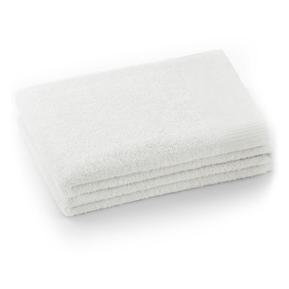 Biely froté bavlnený uterák 50x100 cm Amari – Restilo