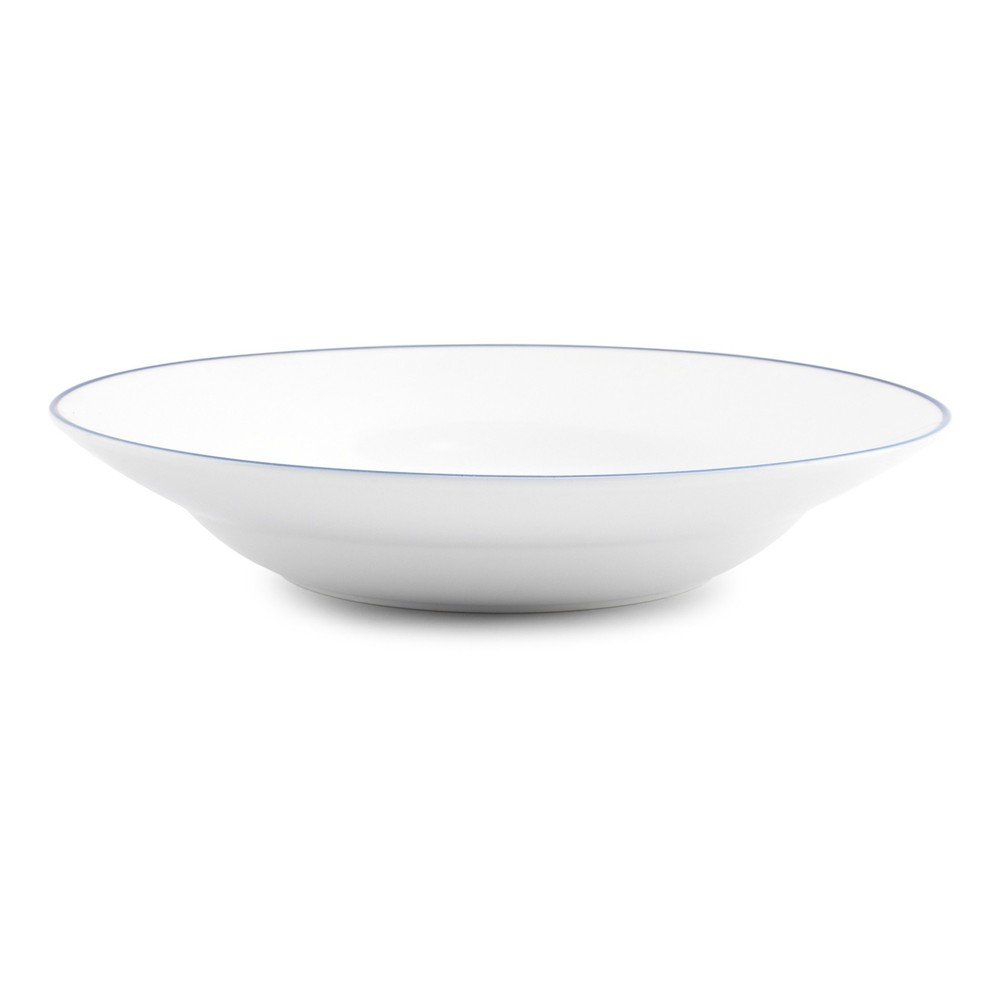 Biely hlboký porcelánový tanier ø 23 cm Basic White – BonBistro