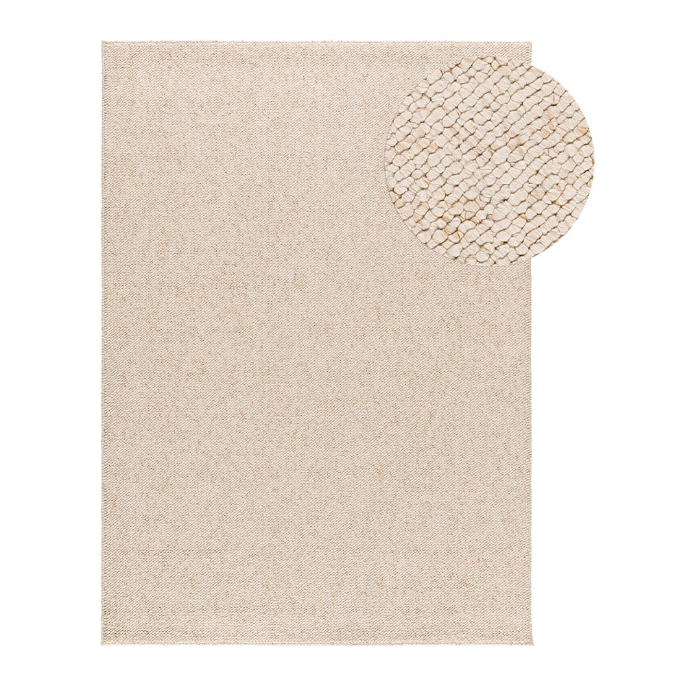 Biely koberec 80x150 cm Petra Liso - Universal