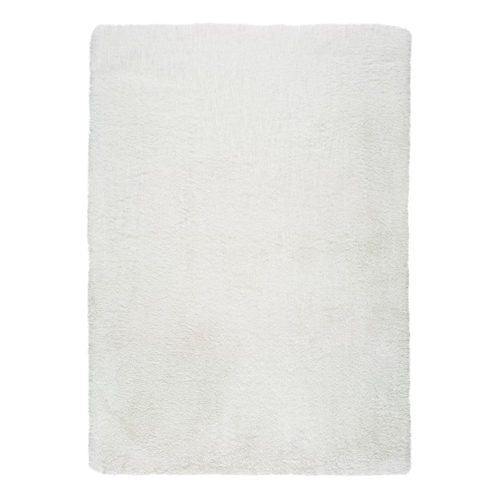 Biely koberec Universal Alpaca Liso, 80 x 150 cm