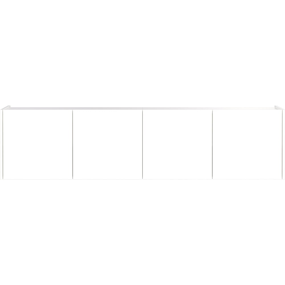 Biely TV stolík 183x45 cm Piana – Germania