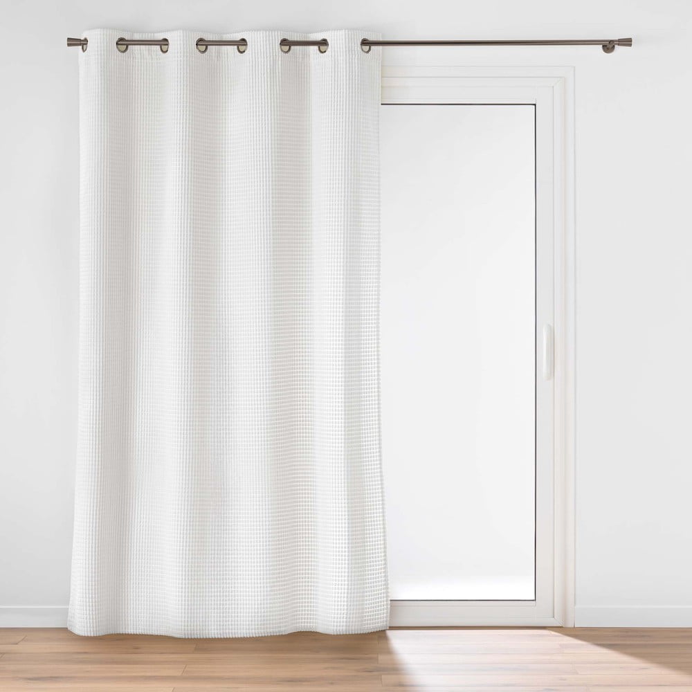 Biely zamatový záves 140x260 cm Swing – douceur d'intérieur
