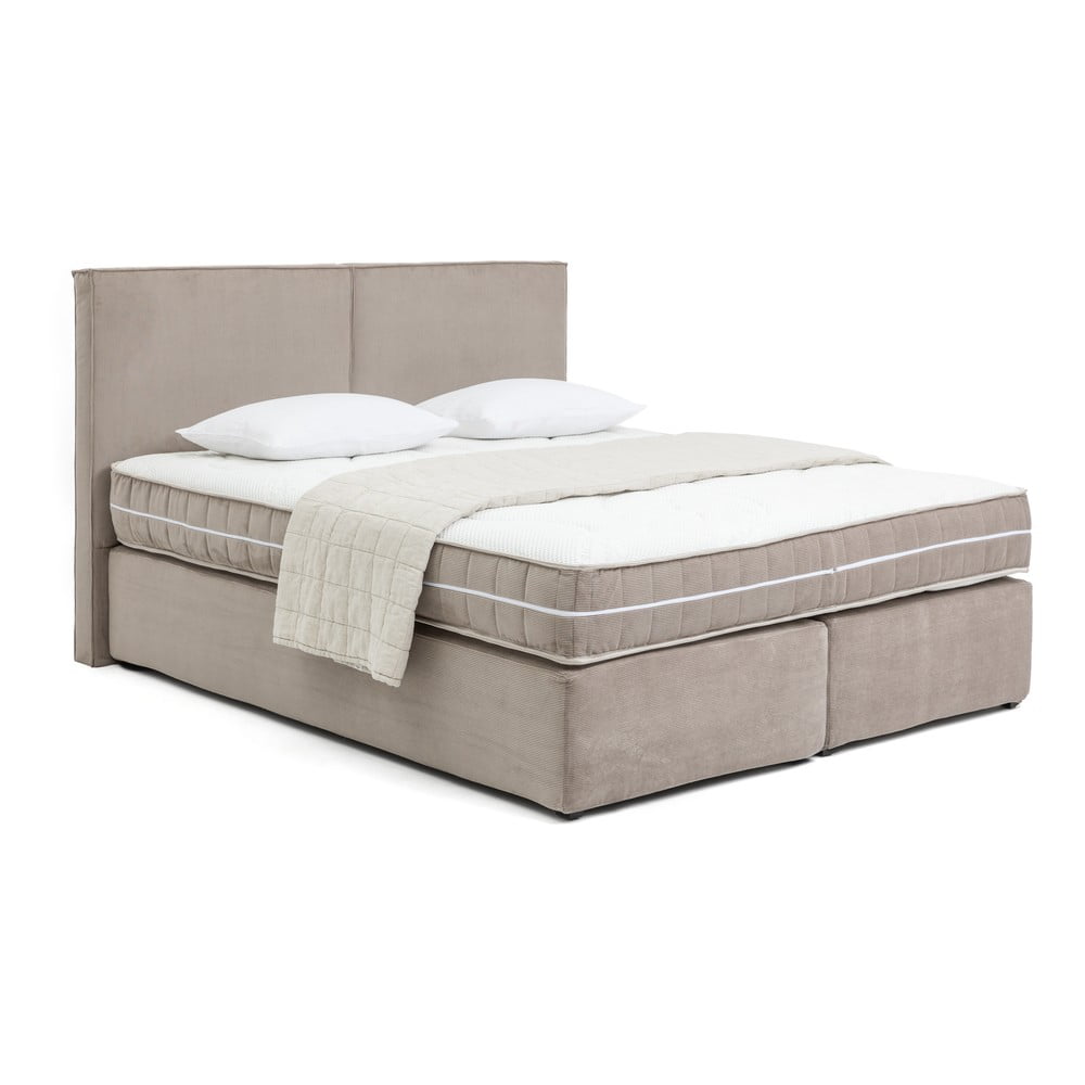 Boxspring posteľ taupe 160x200 cm Olia Bold – Bonami Selection