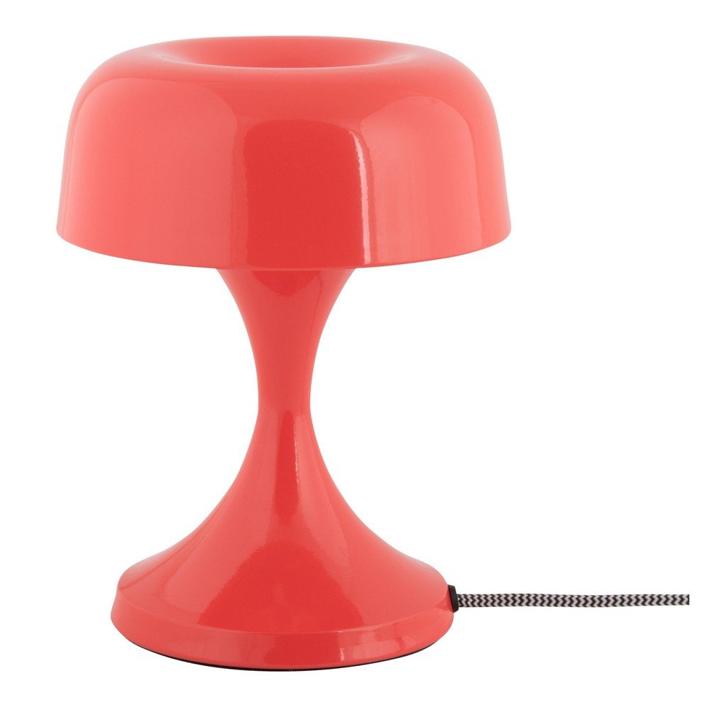 Červená kovová stolová lampa (výška 20 cm) Moda Retro – Leitmotiv