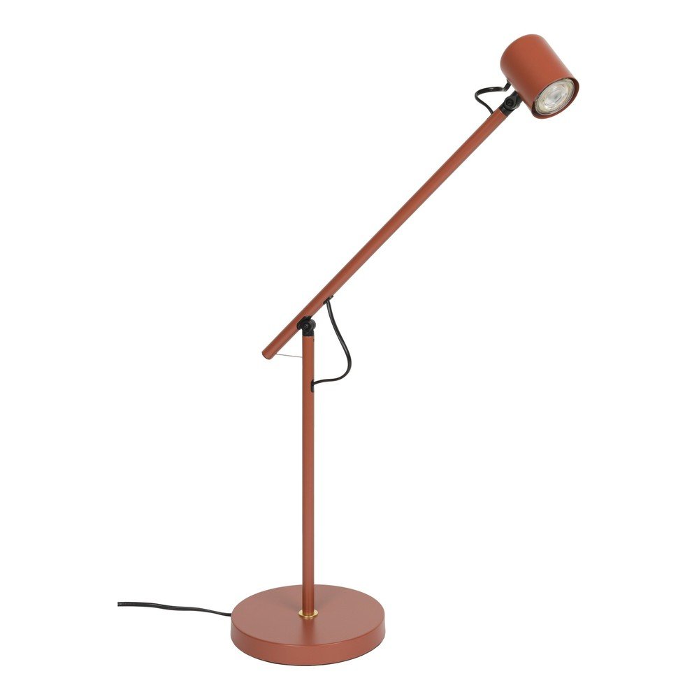 Červená kovová stolová lampa (výška  45,5 cm) Aero – White Label