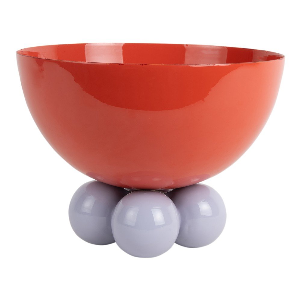 Červená železná misa ø 26 cm Double Funky – PT LIVING