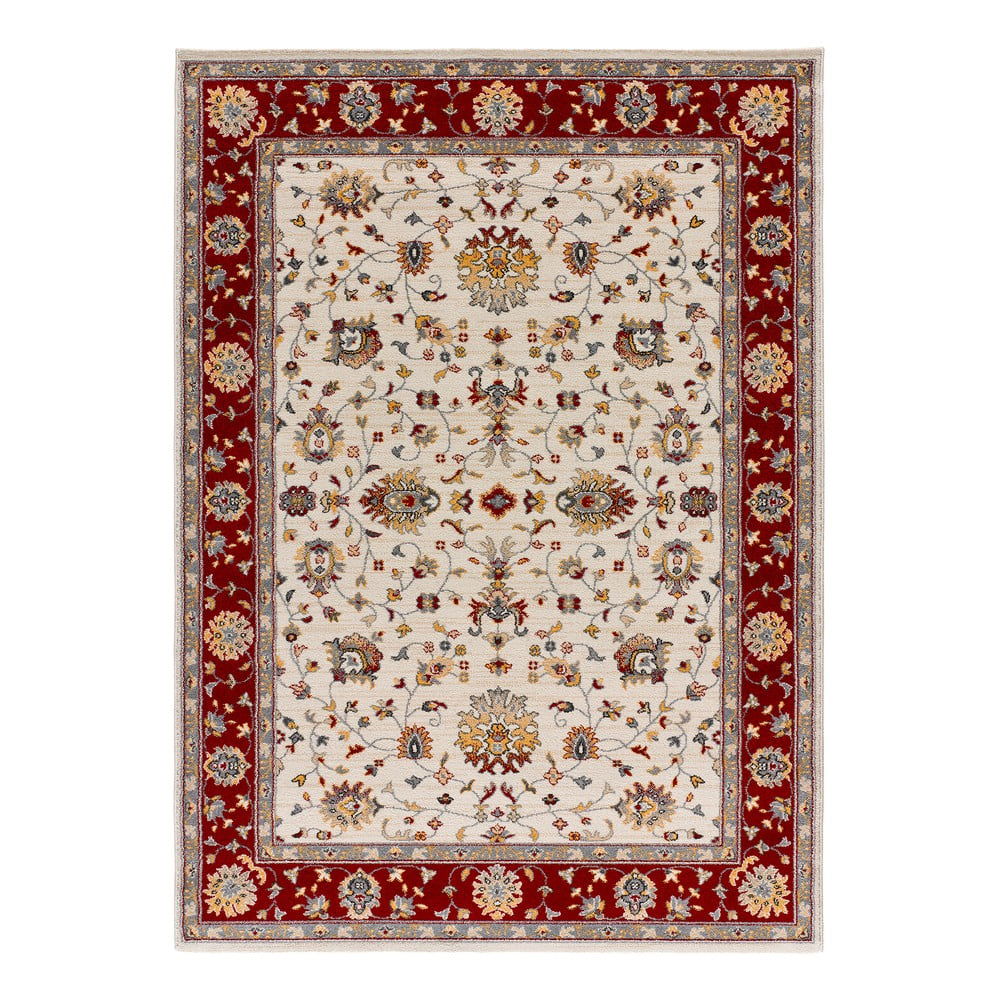 Červeno-krémový koberec 200x290 cm Classic - Universal