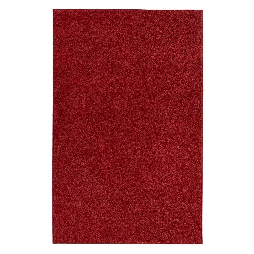 Červený koberec Hanse Home Pure, 80 x 150 cm