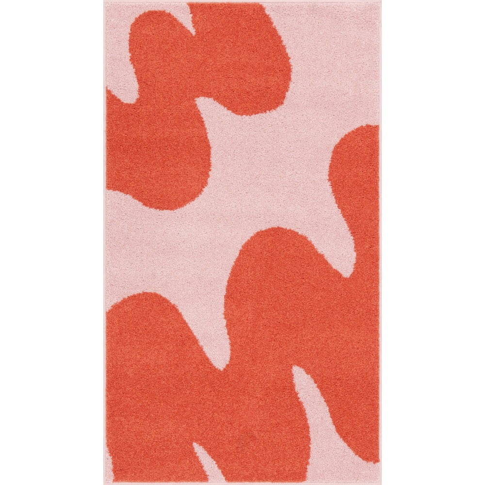 Červený/ružový detský koberec 80x150 cm Hugsy Coral – FD