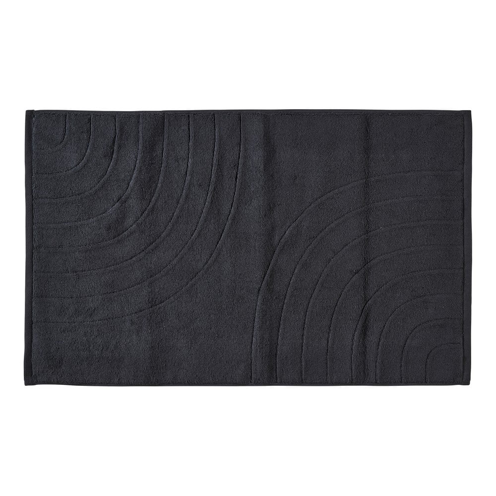 Čierna kúpeľňová predložka 50x80 cm Time – Zone