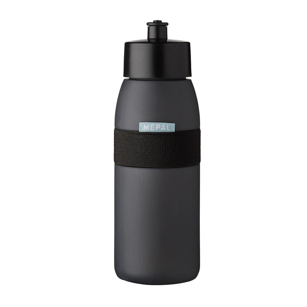 Čierna plastová fľaša 500 ml Ellipse – Mepal