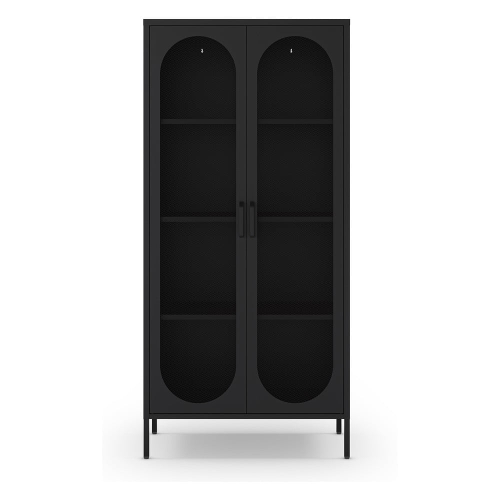 Čierna skrinka 80x170 cm Diora – Marckeric