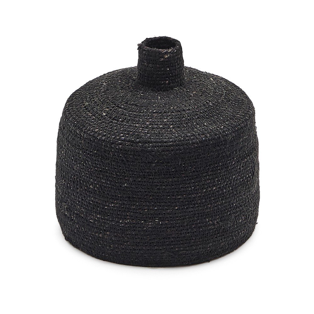 Čierna váza (výška 20 cm) Salinas – Kave Home