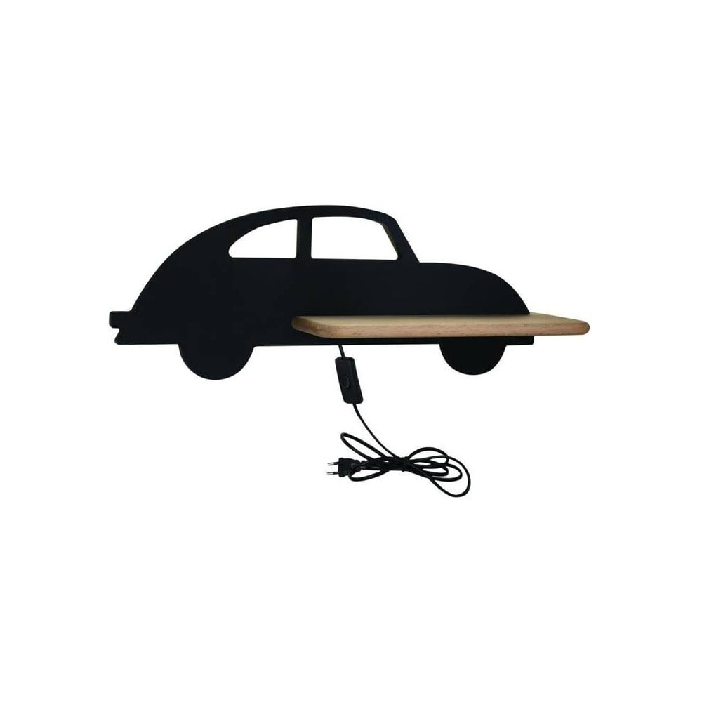 Čierne detské svietidlo Car - Candellux Lighting