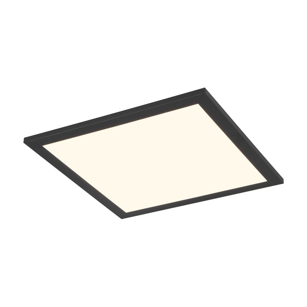 Čierne LED stropné svietidlo 29.5x29.5 cm Beta – Reality