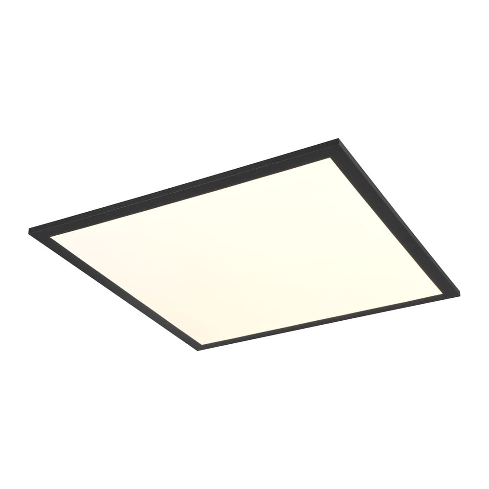Čierne LED stropné svietidlo 44.5x44.5 cm Beta – Reality