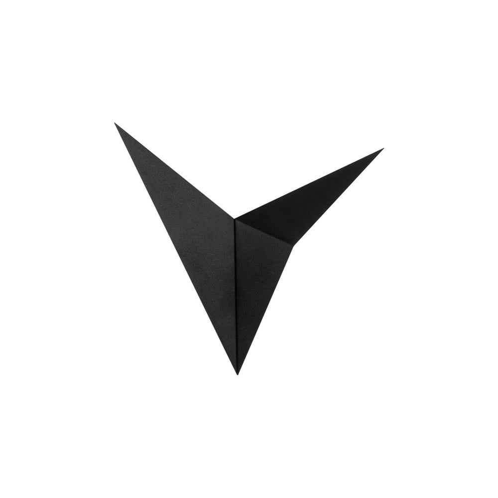 Čierne nástenné svietidlo Bird – Opviq lights