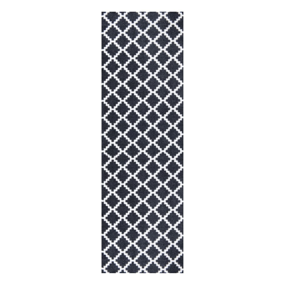 Čierno-biely behúň Zala Living Elegance, 50 × 150 cm