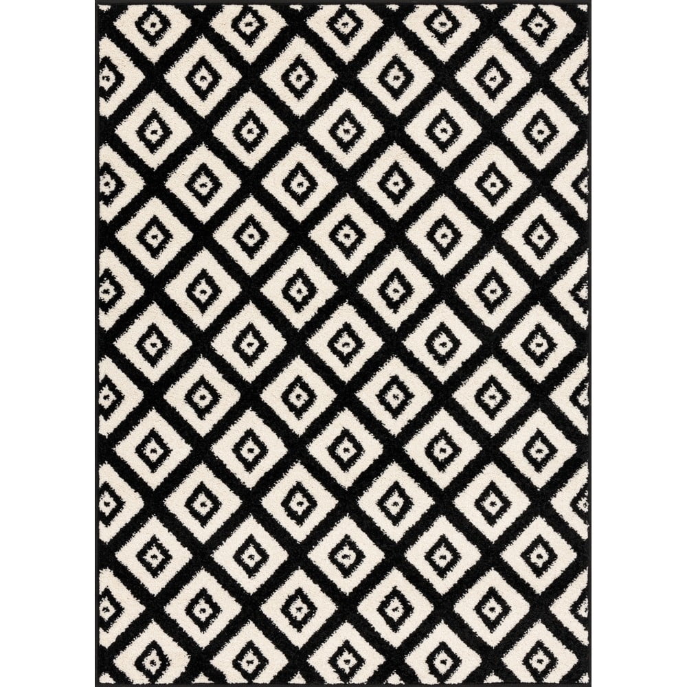 Čierno-biely koberec 160x220 cm Avanti – FD