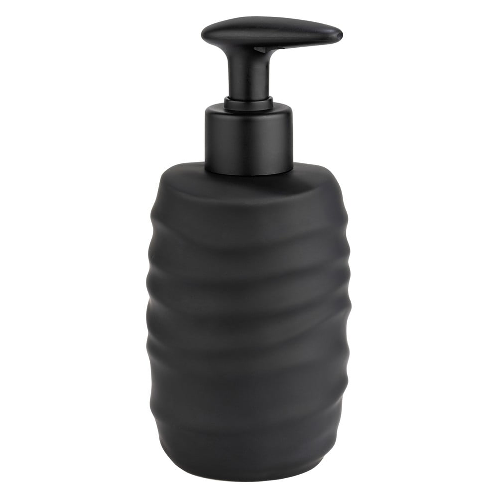 Čierny keramický dávkovač mydla 400 ml Illana – Wenko