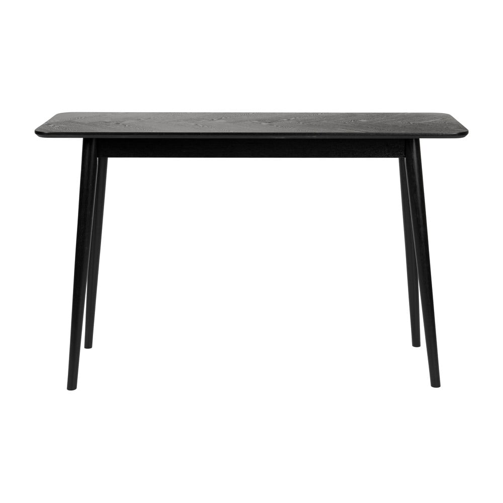 Čierny konzolový stolík 40x120 cm Fabio – White Label