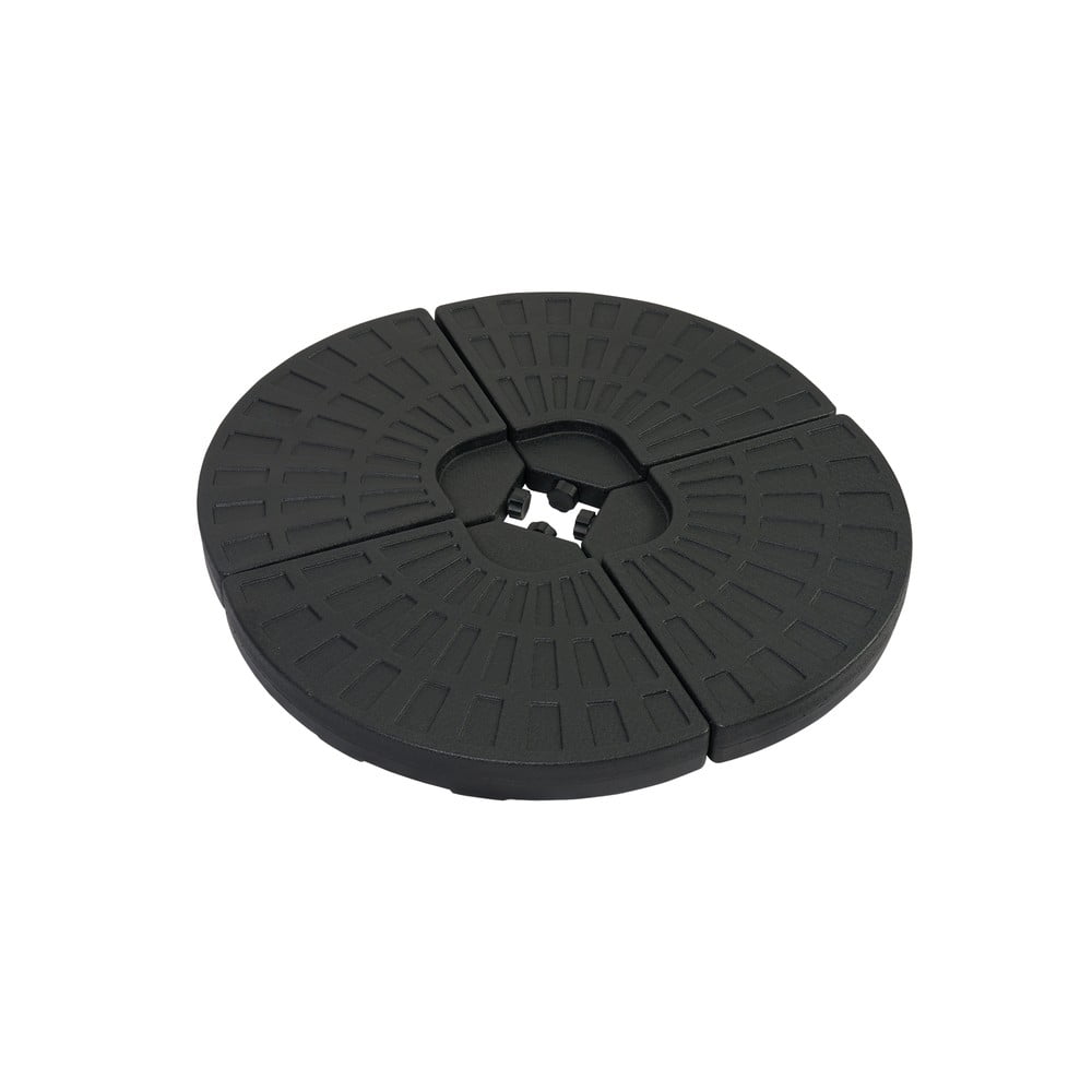 Čierny podstavec na slnečník Bonami Essentials, ø 100 cm