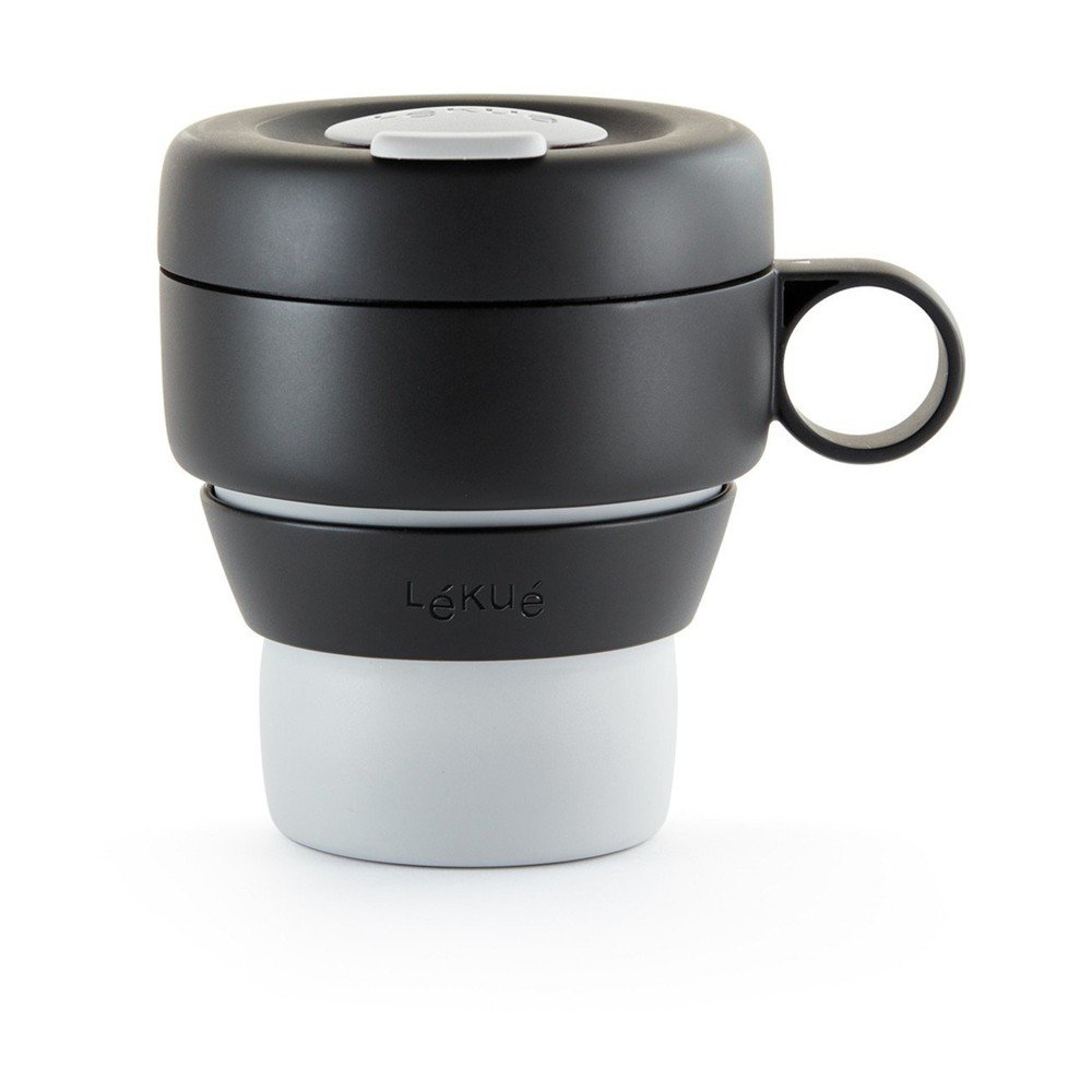 Čierny termo hrnček 400 ml To Go – Lékué